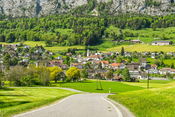 Welschenrohr, Dorf, Weissenstein, Grüenholz, Schattenberg, Wanderweg, Jura, Kalkfelsen,...