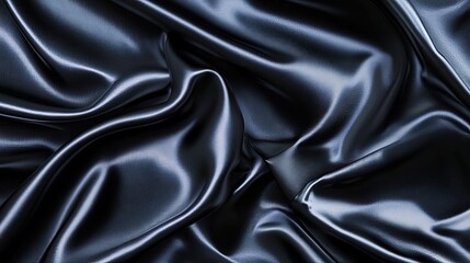 Obraz premium Matte silk with elegant folds on a background with metallic shine 