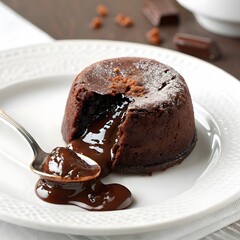 piece of chocolate cake