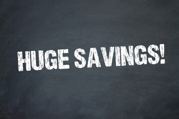 Huge Savings!