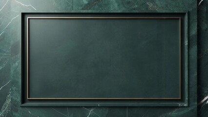 Black sign is on a wall made of bricks