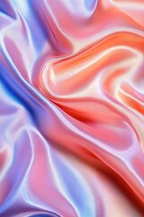 Wet silk texture with blurred transitions between colors 