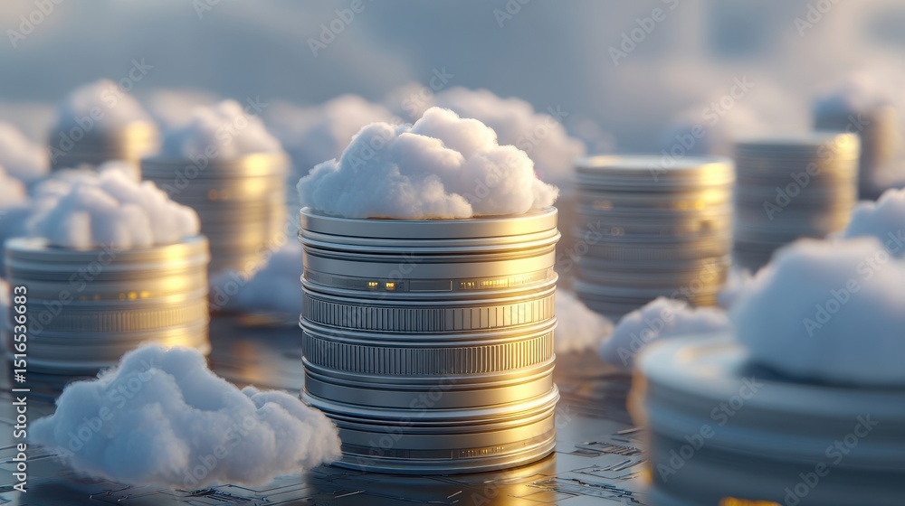 Poster scalability in cloud storage expanding digital capacity for enhanced data management