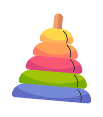 Pyramid toddler kid toy cartoon