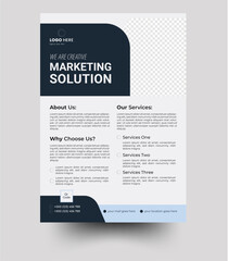 
a bundle of 5 templates of a5 flyer, Flyer template layout design. Corporate creative colorful business flyer template.	