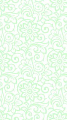 seamless pattern with blue waves