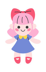 Doll girl kid toy cartoon