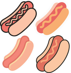 Fast Food Icon – Hot Dog