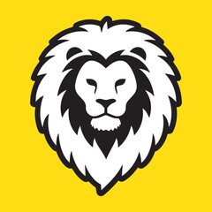 Lion logo icon illustration