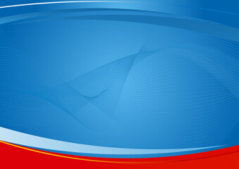 red white blue wavy gradient background