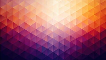 Obraz premium Abstract Geometric Design with Warm and Cool Hues A Vibrant Low-Poly Background
