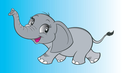 elephant vector image free online download