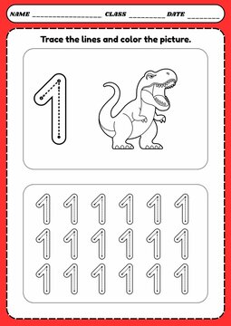 Preschool math worksheets