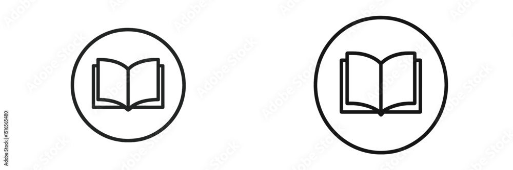 Poster graphic representation of open books in minimalistic style showcasing reading and knowledge acquisit