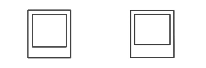 Vintage style instant cameras on a simple background showcasing classic photography design elements