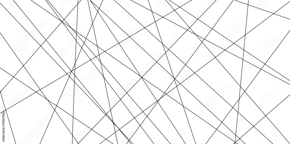 Poster abstract line background. abstract black lines with white background creative and geometric shape wi