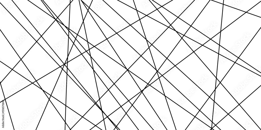 Poster abstract line background. abstract black lines with white background creative and geometric shape wi