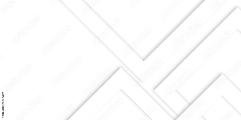 Poster abstract white and grey modern minimalistic pale geometric pattern white square shape with futuristi