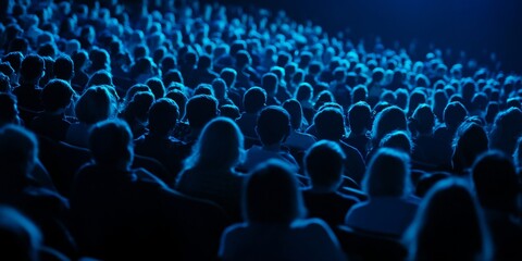 Fototapeta premium Audience Watching Performance