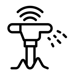 Smart Irrigation System Icon