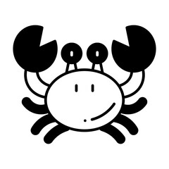 Crab Fish dualtone icon