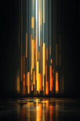 Abstract Cityscape Lighting Effect