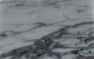 Close-up of gray and black marble texture background
