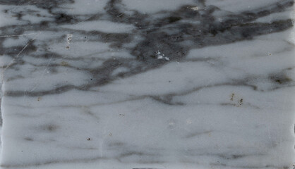 Close-up of gray and black marble texture background
