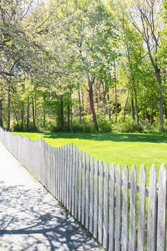White Picket Fence, Maine, United States