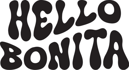 Vector Hello Bonita