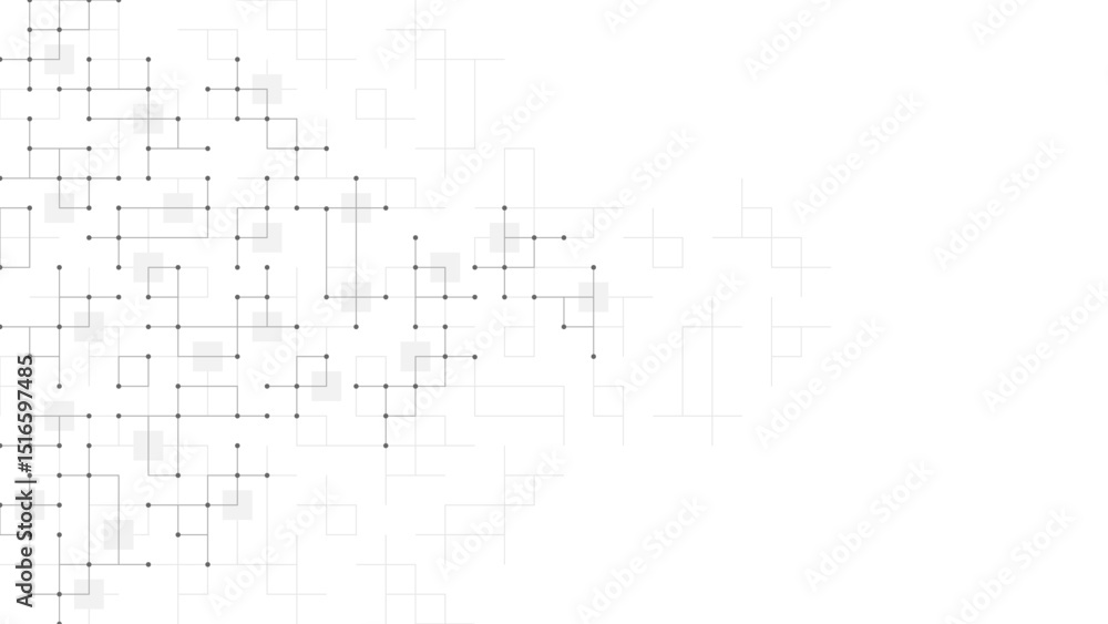 Poster Minimalistic vector texture with linear squares pattern. Creative idea of modern design with abstract geometric background