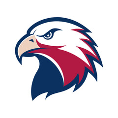 eagle head vector logo illustrations