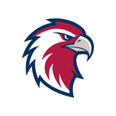 eagle head vector logo illustrations