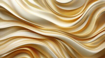Fototapeta premium Abstract Golden Fabric Texture