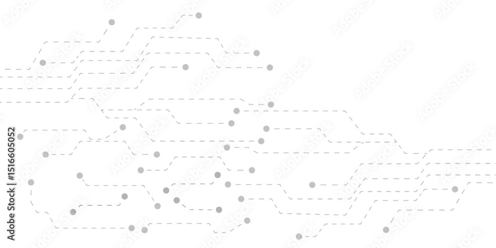 Aufkleber abstract futuristic circuit board illustration, circuit board with various technology elements. circ
