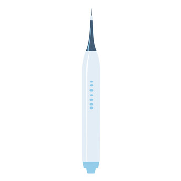 white dental tool isolated clip art preview