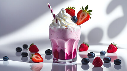 yogurt with berries