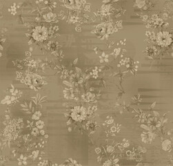 geometric abstract flower background design