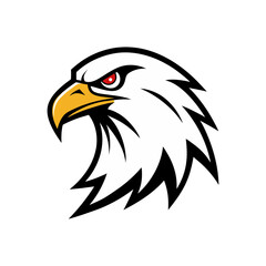 eagle head vector logo