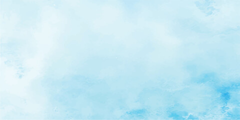 Featuring a harmonious blend of sky blue and white hues, this watercolor texture offers a subtle abstract background perfect for various applications. The delicate brush strokes and soft gradients cre