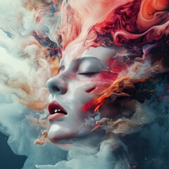 Surreal Abstract Emotions By Generated AI