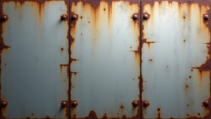 Aged Grunge Metallic Background

