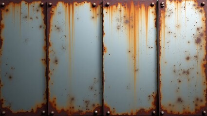 Aged Grunge Metallic Background

