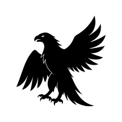eagle silhouette vector art