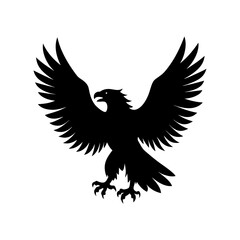 eagle silhouette vector art