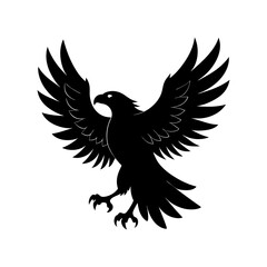 eagle silhouette vector art