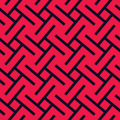 Abstract seamless geometric pattern with lines and squares -vector eps8