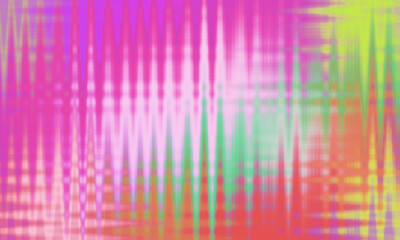 Colorful Pink Green Yellow Abstract Modern Art Style