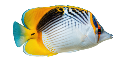 Vibrant Masked Butterflyfish A Stunning Underwater Jewel