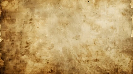 Aged Parchment Paper Texture Background with Vintage Feel
